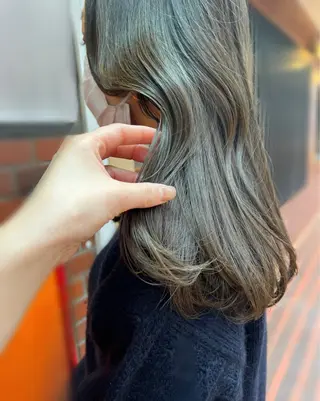 ロング カラー トレンドと似合わせ/ マンツーマン/西上楓のヘアスタイル