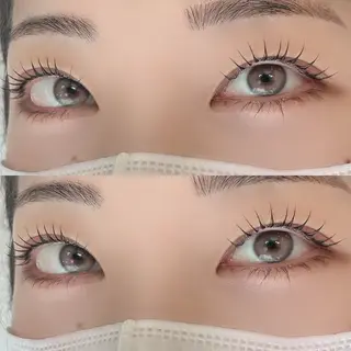 マツエク・マツパ jiem5 🤍aika🤍のマツエク・マツパデザイン