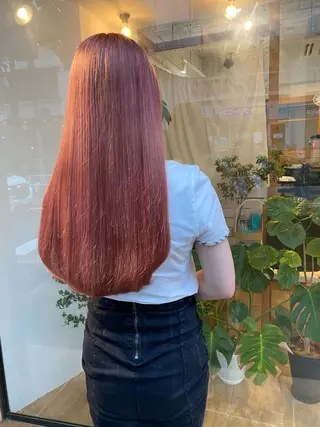 ロング カラー Joule銀座 石山あやのヘアスタイル