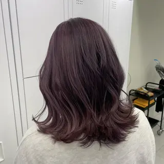 ミディアム カラー piLLon/ RYUKAのヘアスタイル