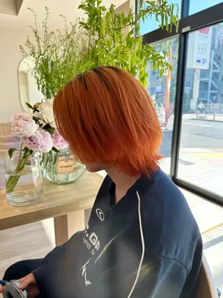 ロング メンズ ヒロ銀座barber shop 大阪本店所属・平田 翔也のヘアスタイル