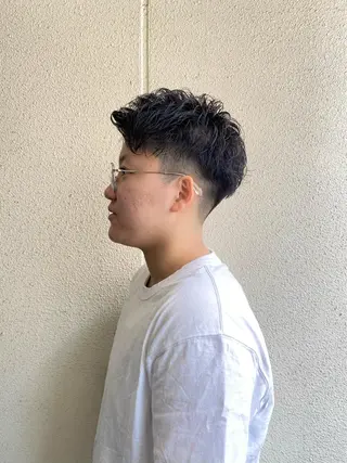 ショート メンズ ボブ/レイヤー/ メンズ/池澤慎人のヘアスタイル