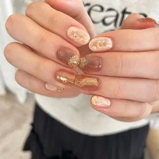 ネイル CLUTCH.eyelash.阿倍野所属・CLUTCH 阿倍野 いけだのネイルデザイン