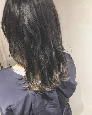 ミディアム カラー BRICK所属・［BRICK］Yui ナチュラル系の極みのヘアスタイル