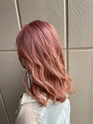 セミロング カラー 銀座⚜️【脱白髪染め 美髪矯正】トグチのヘアスタイル