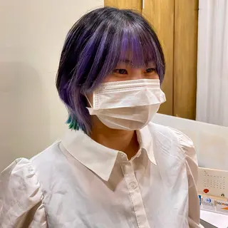 ショート カラー 惣木 菜穂のヘアスタイル