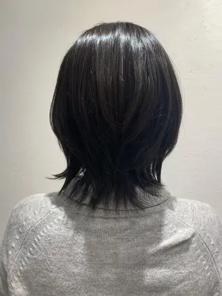 ミディアム 🫧髪質改善 ×艶髪 あや🧸🧡のヘアスタイル