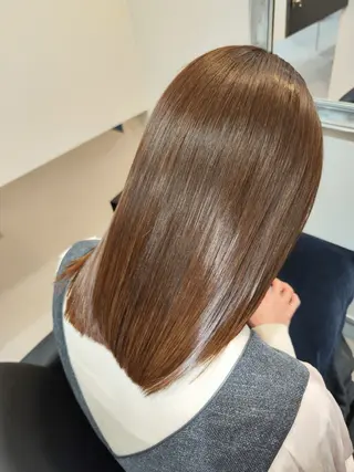 ミディアム カラー ⌇髪質改善特化🌷 maestro錦糸町のヘアスタイル