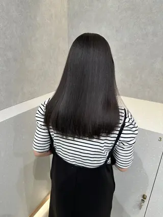 ロング 縮毛矯正/ まなかのヘアスタイル