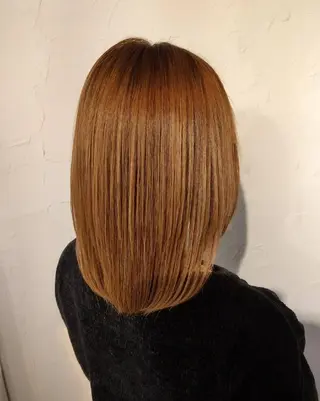 ミディアム カラー Add9 柳田健登のヘアスタイル