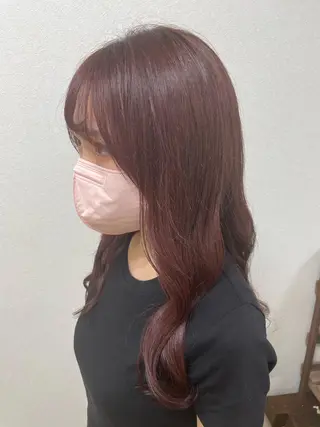 ロング カラー 2do☁️ ワタナベ アヤのヘアスタイル