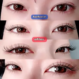 マツエク・マツパ linda ABEのマツエク・マツパデザイン