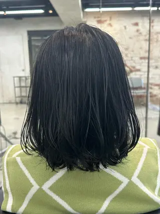 ミディアム 🩵透明感/高発色 /難波/北原佑記🌸のヘアスタイル