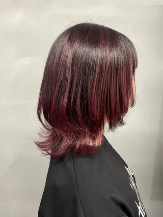 ミディアム カラー 柏 デザインカラー/ レイヤー🐣シオリのヘアスタイル