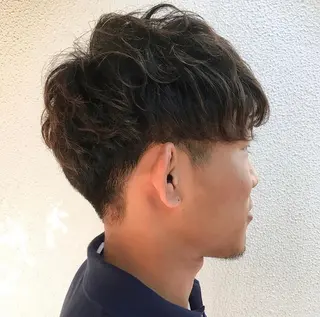 ショート パーマ メンズ okuda yuukiのヘアスタイル