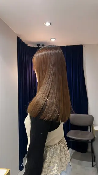 ロング パーマ ☆ 透明感カラー HARUKA ☆のヘアスタイル