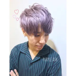 カラー メンズ シアーベージュニスト 🥣大石亜里紗のヘアスタイル