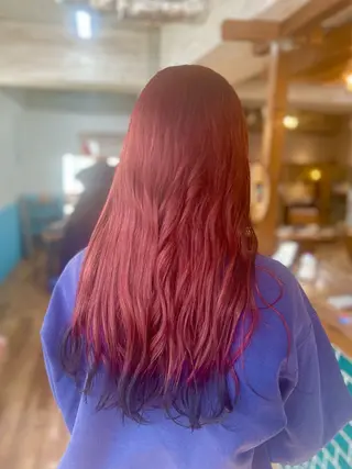 ロング カラー 💖カラー/ブリーチ 💖あつやのヘアスタイル