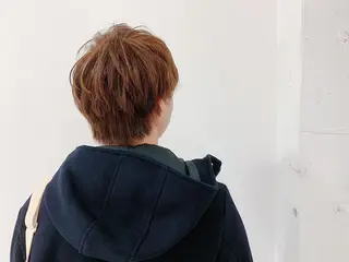 ショート カラー メンズ タカハシ ハヤトのヘアスタイル