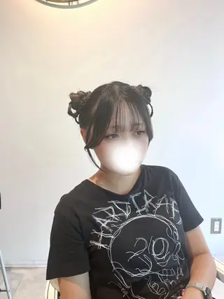 セミロング ヘアアレンジ CreBiA🫧名駅 馬場のヘアスタイル