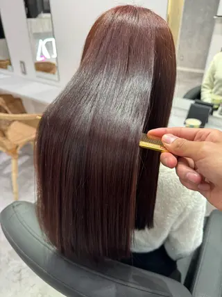 ロング 🫧髪質改善• 艶カラー持田樹🫧のヘアスタイル