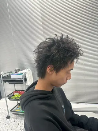 メンズ メンズ専門/パーマ 特化/栄/北出瑞貴のヘアスタイル