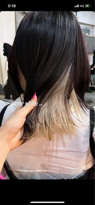 セミロング カラー ヘアアレンジ メンズ 心斎橋美容室 Junのヘアスタイル