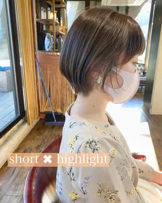 ショート マーゴ  by ガーデン浦和 margaux by garden所属・ヒラヤマ ユウスケのヘアスタイル