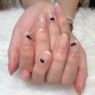 ネイル ネイル/耳つぼ 🖤RIKOのネイルデザイン