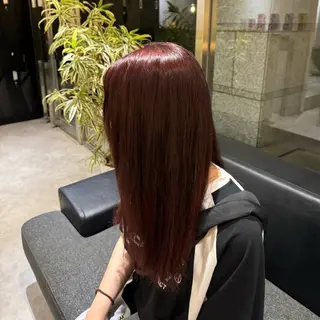 カラー 🌿レイヤー/暖色/ 艶カラー/Rukiのヘアスタイル