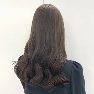 ロング カラー 透明カラー/韓国風 Subaruのヘアスタイル
