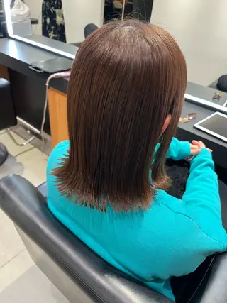 ミディアム AYU (ému) 伏見/髪質改善のヘアスタイル