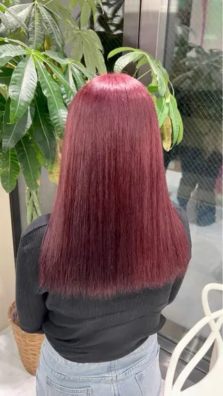 カラー 🍒暖色艶カラー 🍒FUKA🍒横浜のヘアスタイル