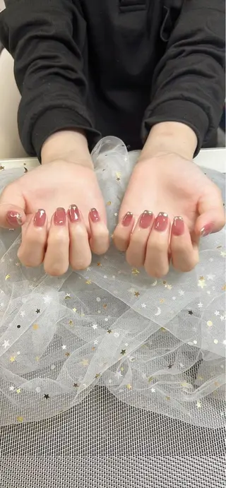 ミディアム カラー ネイル Ryoko Nailのネイルデザイン