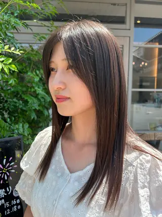 ロング カラー 💛艶カラー髪質改善 💛MIYUのヘアスタイル