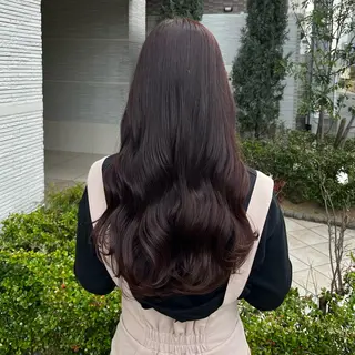 カラー しおり🍬 KOKORO🤍のヘアスタイル