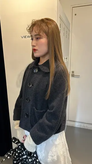 ロング ボブ/似合わせカット /ニュアンスカラーのヘアスタイル