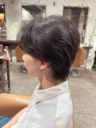 ショート ヘアアレンジ メンズ 髙橋 リナ‪のヘアスタイル