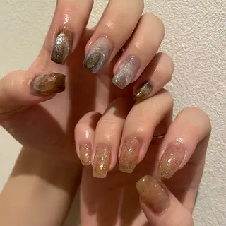 ネイル カメレオン京橋🌻 草葉由佳のネイルデザイン