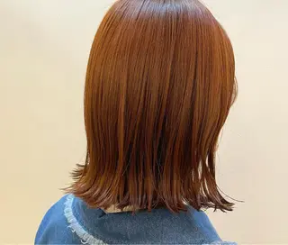 ミディアム カラー 透明感・艶カラー/ 坂田友梨奈のヘアスタイル