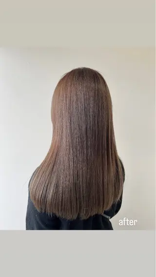 ロング Glimpse大濠店 髪質改善/福岡大濠のヘアスタイル