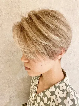 ショート hairdressing salon　mulum所属・代表Masa 久屋大通駅30秒のヘアスタイル