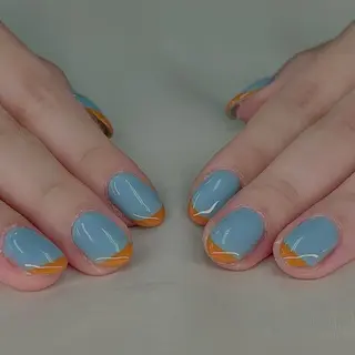 ネイル ココナッツネイル 萌葉のネイルデザイン