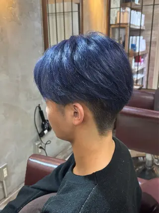 カラー メンズ 中野 裕介のヘアスタイル