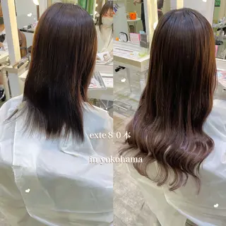ミディアム エクステ/ハイトーン 🐏☁️miminaのヘアスタイル
