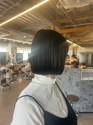 ショート ボブレイヤー/ ブリーチ/miyuuのヘアスタイル