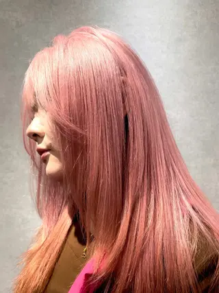 ロング カラー ハイトーン/レイヤー /ウルフ⭐️永田⭐️のヘアスタイル