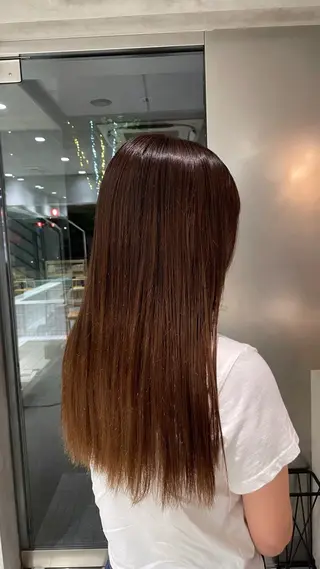 ロング カラー 頼金 愛海のヘアスタイル