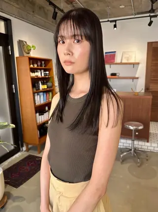 ロング カラー her所属・kaito /都立大学herのヘアスタイル