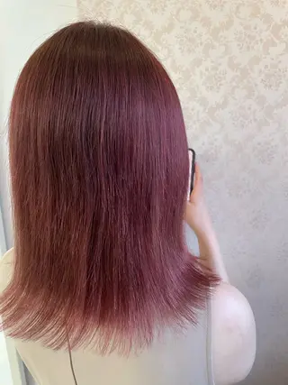 カラー ヒヨシ ルナのヘアスタイル